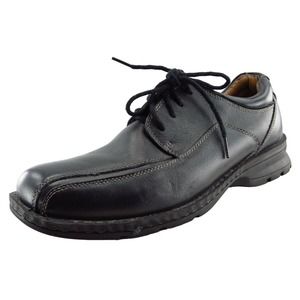 Dockers Shoes Size 8 M Black Derby Oxfords‎ Leather Men